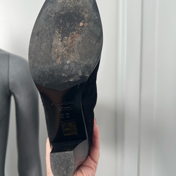 Vince slouch suede boots - Picture 3 of 4